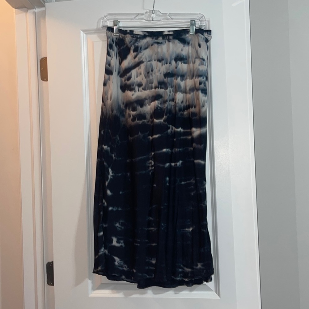 Tye dye midi skirt